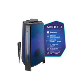 Torre de Audio Noblex MNT2X 4200W Bluetooth Microfono