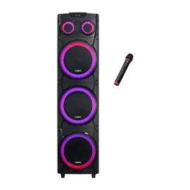 Parlante Aiwa-E.S. AW-T3012 16000W Bluetooth Portatil Microfono y Luces
