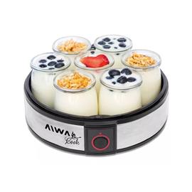 Yogurtera Aiwa-E.S. AW-YG715 1.2 Litros 7 Frascos Acero