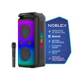 Torre de Audio Noblex MNX1600 5200W Bluetooth Microfono
