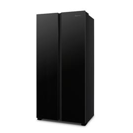 Heladera Hisense RS3N428NAB Negra 468 Litros No Frost Side By Side