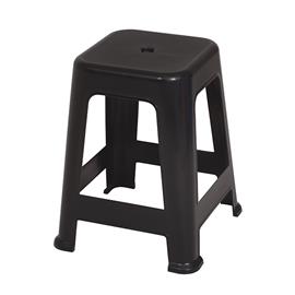 Banqueta Mor 15151129 Plastica Negra