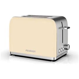 Tostadora Peabody PE-T387I 2 Ranuras 6 Niveles Marfil