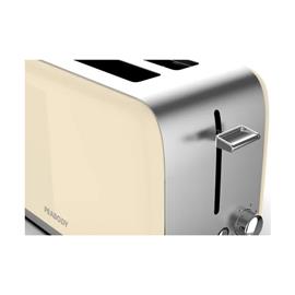 Tostadora Peabody PE-T387I 2 Ranuras 6 Niveles Marfil