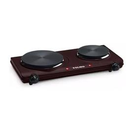 Anafe Yelmo AN9906 2 Quemadores 2250W Electrico Negro