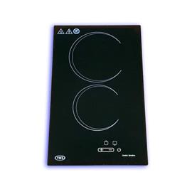 Anafe TST-CF 27-2 2 Hornallas 2900W Vitrocerámico Negra