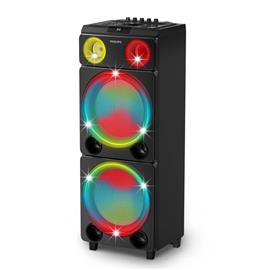 Torre de Sonido Philips TAX5509/77 130W Bluetooth Luces USB Radio