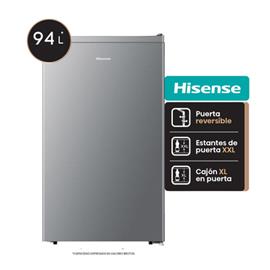 Heladera Hisense RS-12DRS 94 Litros Gris Bajo Mesada