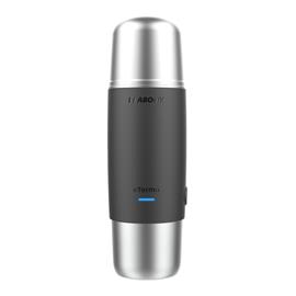 Termo Peabody PE-ETL500S 500ml Electrico Acero Mate y Bombilla