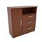 Comoda Orlandi Comoda.089 3 Cajones 1 Puerta Mogno