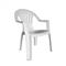 Silla Quality Plastic 40708 De Jardin Lautaro Blanco