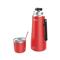 Termo Peabody PE-ET1001R Electrico 1 Litro Rojo Mate y Bombilla