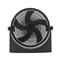 Ventilador Eiffel E-516 Turbo 16" 100W Negro 3 Velocidades